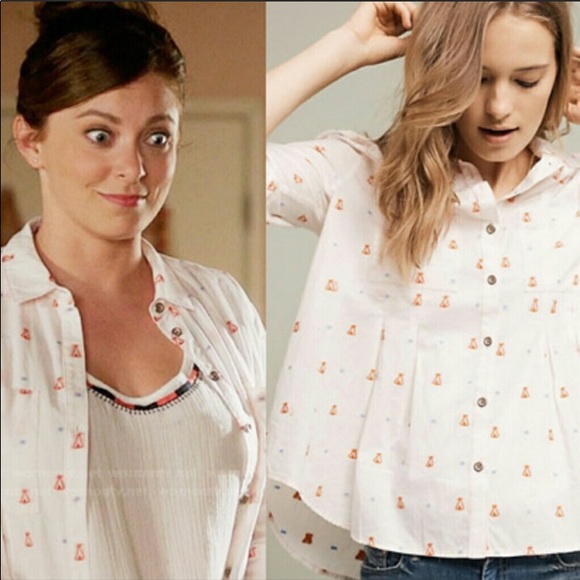 Anthropologie Tops - Anthropologie Maeve Miette Teepee Blouse